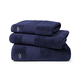 Trio de serviettes 100 % coton bio LACOSTE