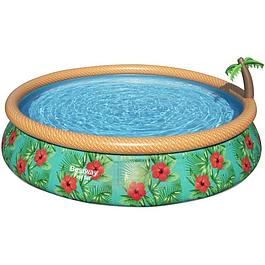 Ensemble Piscine hors sol autoportante - BESTWAY - 457 x 84 cm