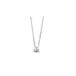 Tour de cou pendentif diamant solitaire DIAMANTS FACET