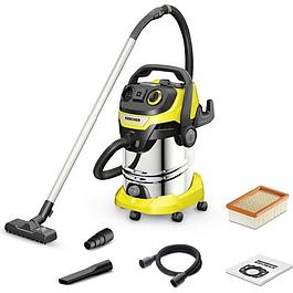 Aspirateur eau et poussière KARCHER - Cuve inox 30 L - 1 300 W