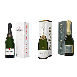 COFFRET 'CHAMPAGNE' - 3 bouteilles