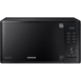 Micro-ondes solo - SAMSUNG - Noir - 23L - Contrôle électronique + bouton - Fonction maintien au chaud