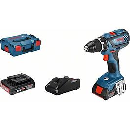 Perceuse visseuse sans fil - BOSCH PROFESSIONAL - 18V-28 + 2 batteries 2.0Ah dans une L-Case