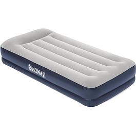 Lit gonflable - BESTWAY - Matelas 1 place - Pompe électrique intégrée