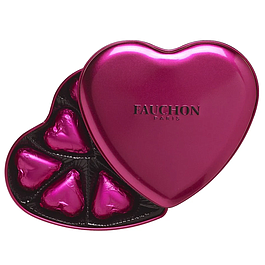 Boîte coeur de chocolats FAUCHON lait