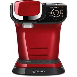 Machine à café TASSIMO - BOSCH - Rouge - Multi-boissons - Réservoir d'eau 1,3 L