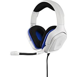 Casque Gaming THE G-LAB Korp Blanc Cobalt - Compatible PC, PS4, Xbo