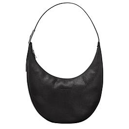 Sac cuir noir demi-lune LONGCHAMP