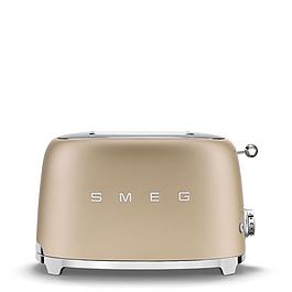 Toaster / Grille-pain 2 tranches or mat - SMEG