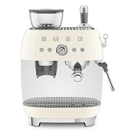 Machine à café expresso avec broyeur crème - SMEG