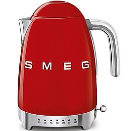 BOUILLOIRE RÉTRO A TEMPÉRATURE RÉGLABLE ROUGE - SMEG