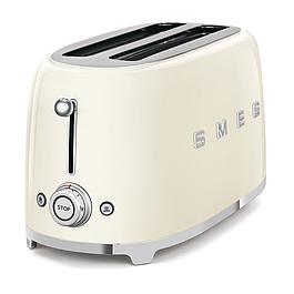 TOASTER 4 TRANCHES CRÈME - SMEG