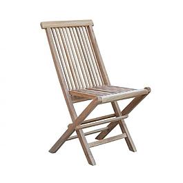 Chaise de jardin en teck massif pliante