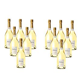 12 bouteilles de champagne le blanc de blancs 2018 AYALA