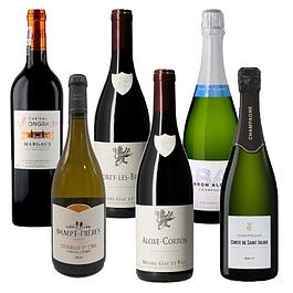 12 bouteilles vins et champagnes