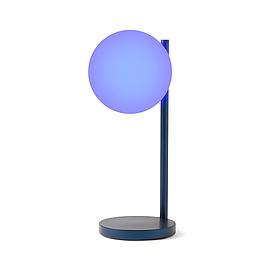 LAMPE LED PORTABLE AVEC CHARGEUR A INDUCTION - LEXON - BLEU FONCE