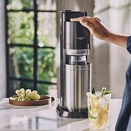 SODASTREAM Duo - Machine à Eau Pétillante + 1 bouteille 1L + 1 Recharge Gaz 60L