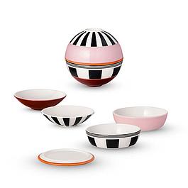 Ensemble vaisselle 5 pièces forme boule VILLEROY & BOCH