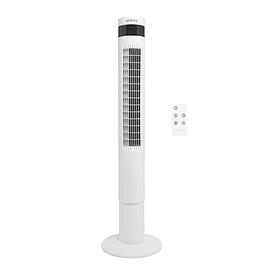 Ventilateur colonne OCEANIC - 50W - Hauteur 110 cm - Oscillation automatique - Télécommande - Minuterie - Blanc