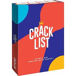 Jeu de société - Crack List - Quiz culture générale - 2 joueurs ou plus