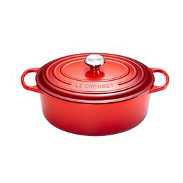 COCOTTE EN FONTE ÉMAILLÉE 31 CM CERISE LE CREUSET