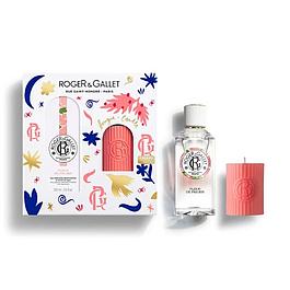 Coffret ROGER & GALLET PARIS eau parfumée & bougie fleur de figuier