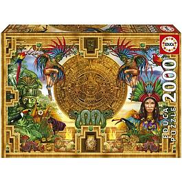 Puzzle aztèque maya - 2000 pieces - Educa