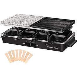 Appareil Raclette - Multifonction 3 en 1 - 8 Personnes - 1400W