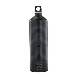 Gourde aluminium - noir 1,5 L