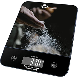 Balance de cuisine électronique noir - 10 kg