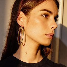 BOUCLES D'OREILLES ANNEAUX AMOVIBLES PAOLA KRAUZE