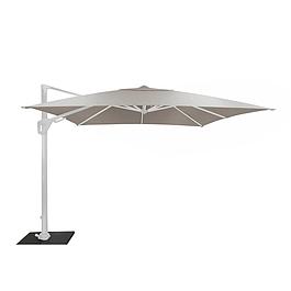 Parasol déporté 3x3 m - structure 100% aluminium