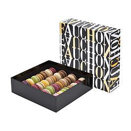 Assortiment délicieux de 32 macarons FAUCHON