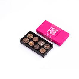 Assortiment de 8 chocolats pralinés FAUCHON